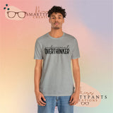 Professional Overthinker Unisex Crew Cotton Blend Shirt