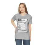 Hustle Nutritional Facts T-Shirt