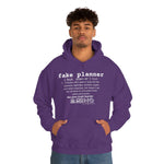 Fake Planners Definition Unisex hoodie  Sweat shirt