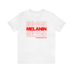 Melanin Thank YOU bag Black Statement Sassy Short Sleeve Tee