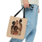 Beauty in the Shades of Melanin Canvas Tote Bag