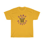 “Game, Blouses.” The Purple One Unisex Short Sleeve Tee