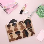 Shades of Melanin Vegan Leather  Clutch Bag