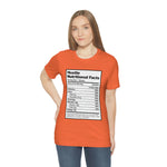 Hustle Nutritional Facts T-Shirt