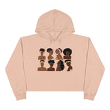 Shades of Melanin Women's Crop Hoodie