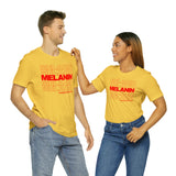 Melanin Thank YOU bag Black Statement Sassy Short Sleeve Tee