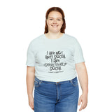 I'm not AntiSocial Unisex Short Sleeve Tee