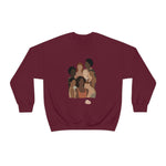 Shades of Melanin: Unisex Cotton Crew Neck Sweatshirt