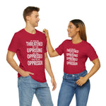 If You are Threatened by The Uprising TikTok Inspired Unisex Short Sleeve Tee