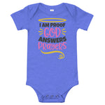 Proof that God Answers Prayers Onesie