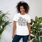 She is Clothed in Strength  Short-Sleeve Unisex T-Shirt