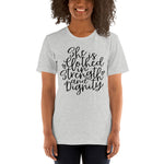 She is Clothed in Strength  Short-Sleeve Unisex T-Shirt