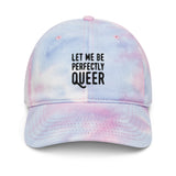 Let Me Perfectly Queer Unisex Tie dye hat #Pride365