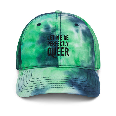 Let Me Perfectly Queer Unisex Tie dye hat #Pride365